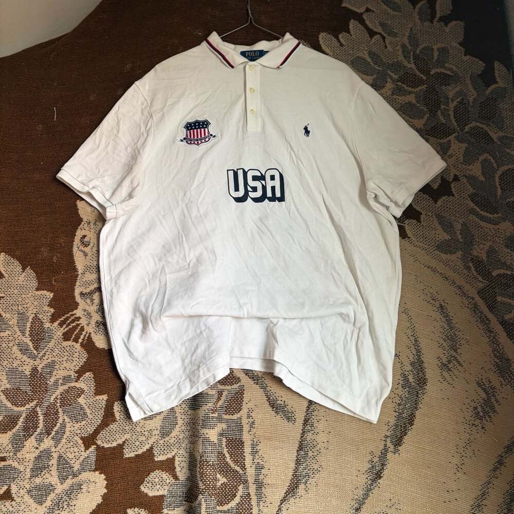 Polo Ralph Lauren USA Polo Size XL White